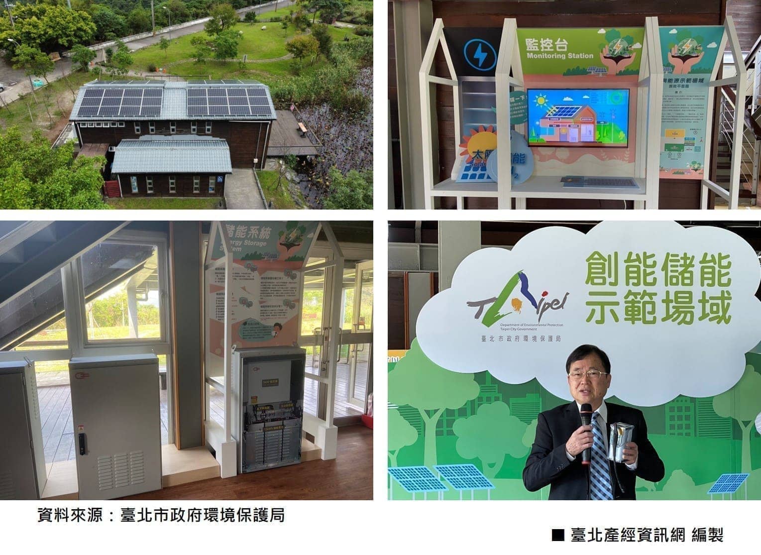 山水綠生態公園創能儲能示範場域