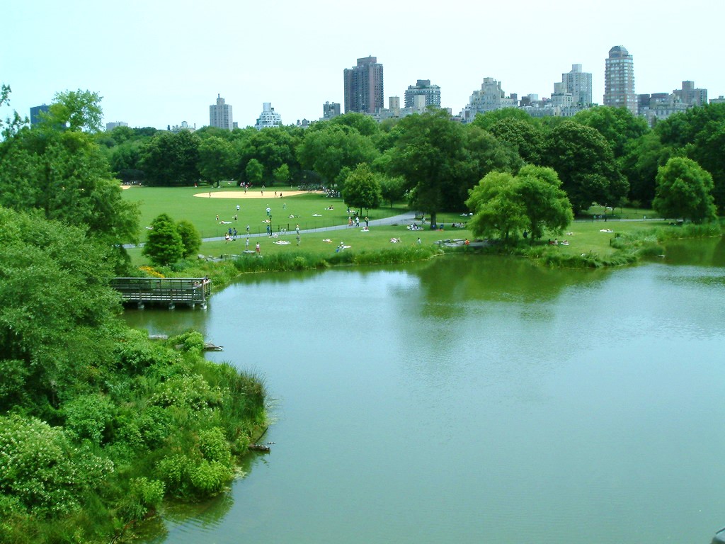 紐約中央公園的大型綠地係其宜居性之關鍵指標/郭瓊瑩攝
