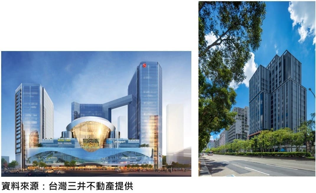 台灣三井不動產於2014年進駐臺灣，並駐點臺北市，持續開展不動產投資相關業務