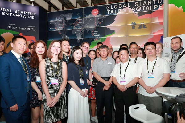 25 startup teams coming from 16 countries were gathered at the Global Startup Talents @ Taipei to join the exposition for business exchange/ Source: Department of Economic Development, Taipei City Government