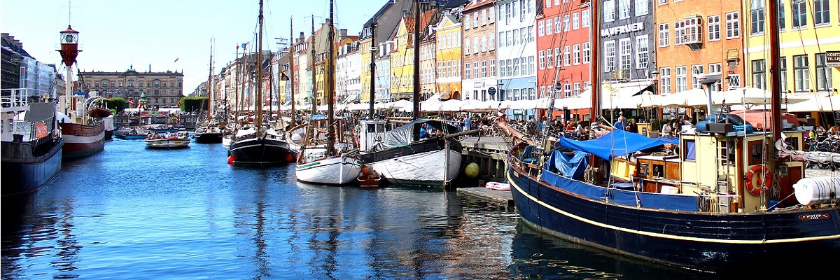哥本哈根舊城區的Nyhavn運河